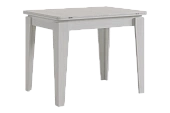 Стол обеденный раскладной Фантазия белый рамух