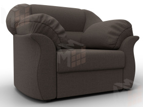 Кресло Карнелла ( Амур 05 коричневый )