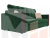 Прямой диван Валенсия С (Зеленый)