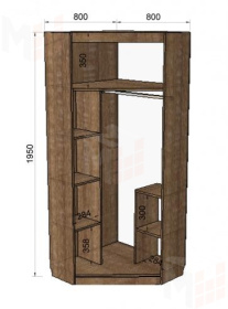 Подростковая мебель Фанки Тайм - готовая комната №16