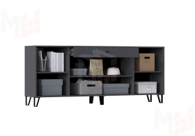 Комод Оливия (графит софт)