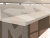 Кухонный угловой диван Классик правый 
угол (Бежевый\Коричневый)