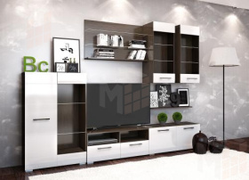 Гостиная Ненси-3 и стеллаж