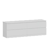 Комод Варма 4Д белый Комод Варма 4Д белый