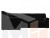 Угловой диван Карелия левый угол (Черный)