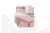Кушетка Хьюстон на пружинном блоке Розовый