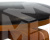 Табурет полубарный DOBRIN TOM'66 (цвет черный глянец PU ABD 002)