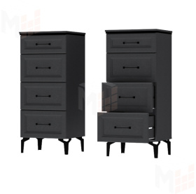 Комод К-4 Шарм Антрацит