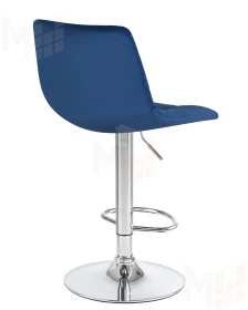 Стул барный DOBRIN TAILOR (синий велюр (MJ9-117))