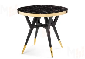Стол Selina  black / gold