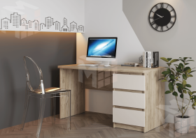 Стол письменный Бостон СП-001 (крафт серый/кашемир)