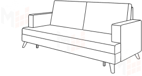 Диван-кровать Арно ТД 563