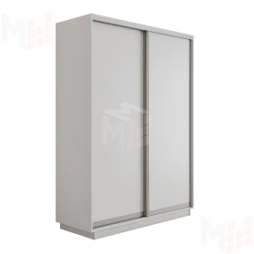 Шкаф-купе Оптим 2-х дверный 160 см. 1 штанга, 6 полок, 2 ящика