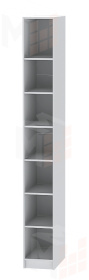 Стеллаж (300)  Иннэс - 7 Белый 