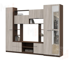 Гостиная Марта-М шимо темный - шимо светлый