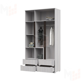 Шкаф 3х створчатый Валенсия ШК 013 дуб анкор светлый