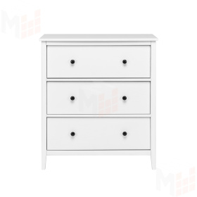 Комод Leset Токе 3 ящ. (Белый)