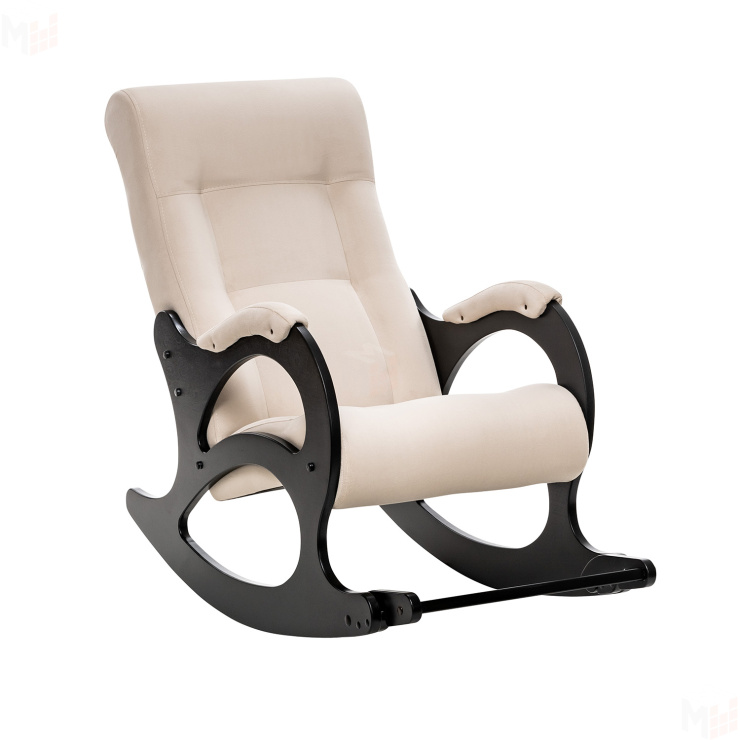 Кресло-качалка Модель 44 (Венге/V18 бежевый)