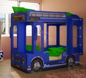 Кровать двухъярусная Автобус Лондон