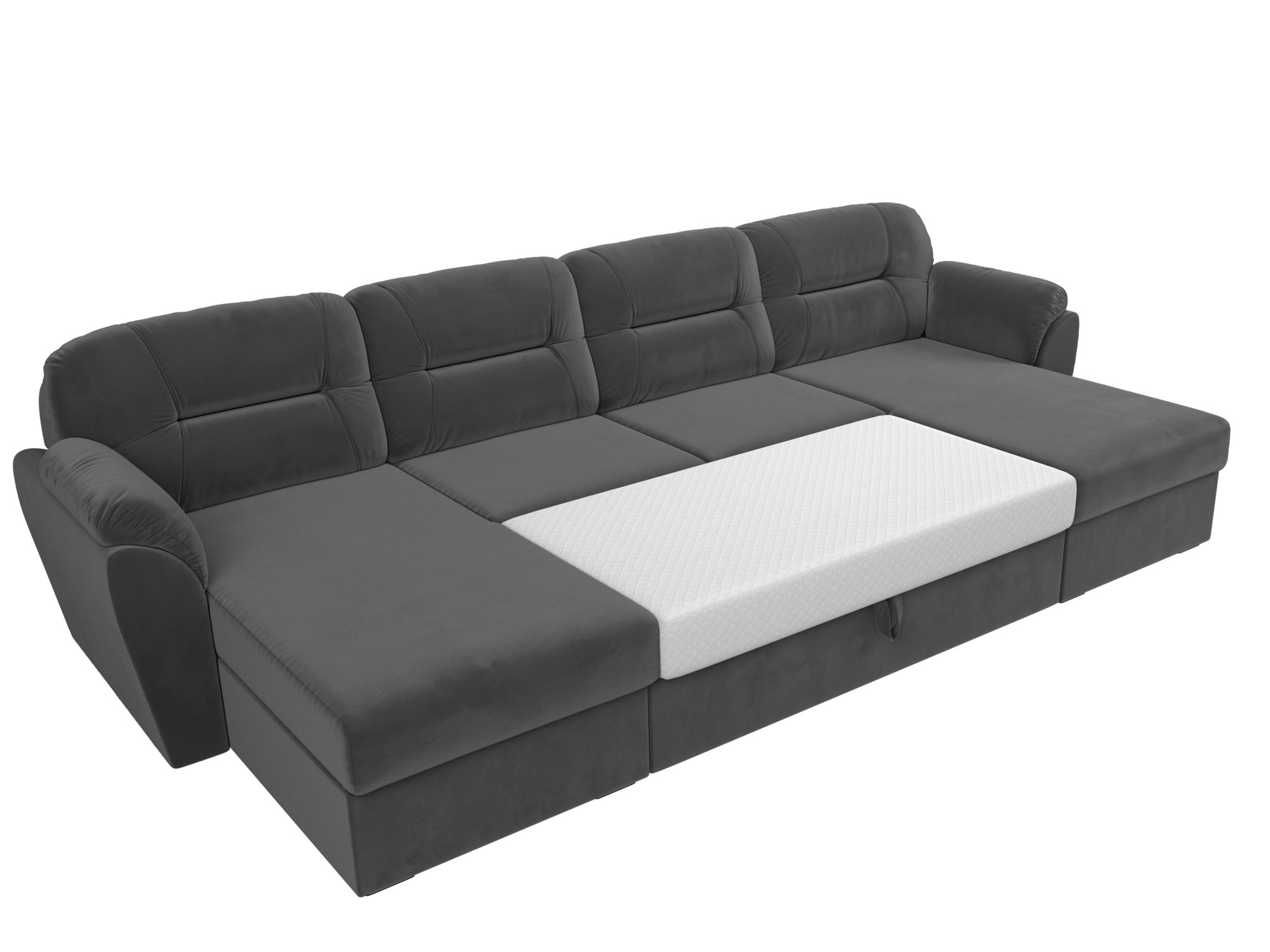 П-образный диван Бостон (Серый)