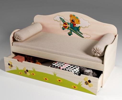 Кровать для детей Самолет 40008